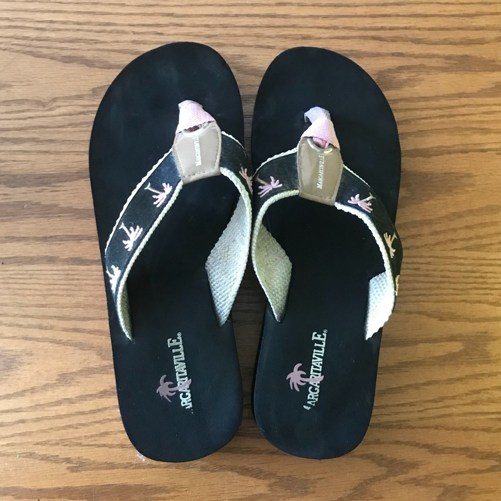 Wedge flip flops!